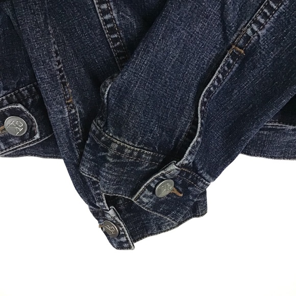 [SOLD] Vintage 90s Calvin Klein Denim Denim Jacket - Picture 5 of 6